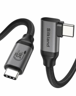 USB-C cable with fast charging capability, 240W rating